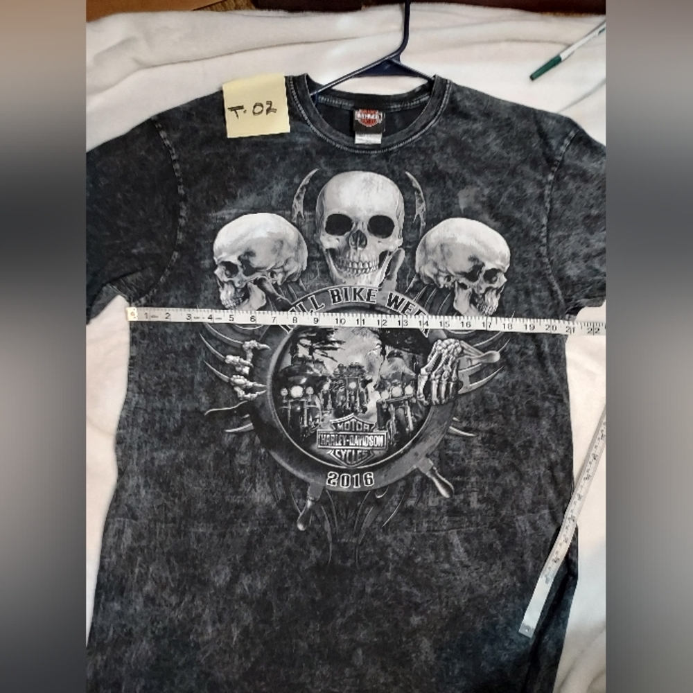 Mens harley shirt sz Lg